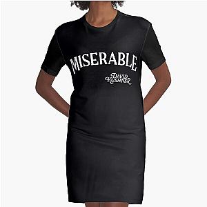 David Kushner Merch Miserable Graphic T-Shirt Dress