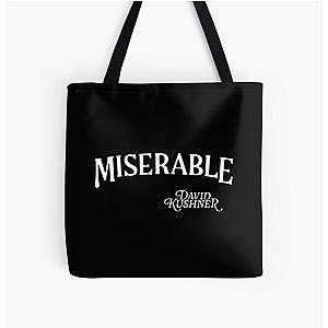 David Kushner Merch Miserable All Over Print Tote Bag