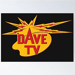 Dave TV - David Lee Roth  Van Halen Poster