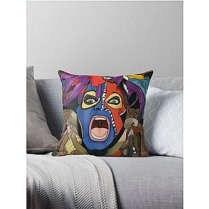 Diamond David Lee Roth Throw Pillow