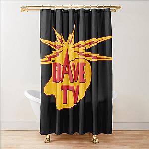 Dave TV - David Lee Roth  Van Halen Shower Curtain