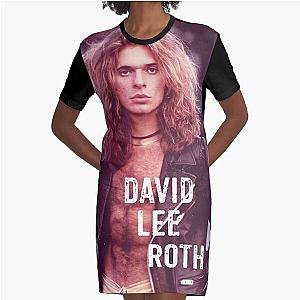 Sevenhu New David Lee American Tour 2019 Graphic T-Shirt Dress