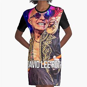 Twohu New David Lee American Tour 2019 Graphic T-Shirt Dress