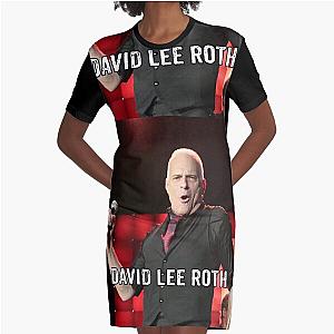 Fifehu New David Lee American Tour 2019 Graphic T-Shirt Dress