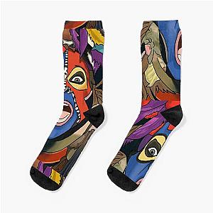 Diamond David Lee Roth Socks