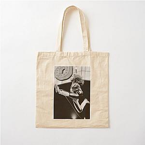 David Flying Kick Cotton Tote Bag