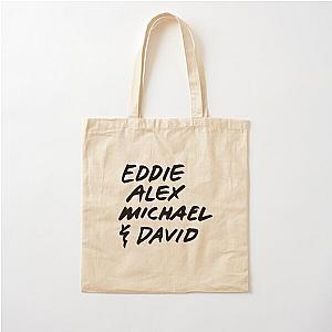 Eddie Alex Michael and David Cotton Tote Bag