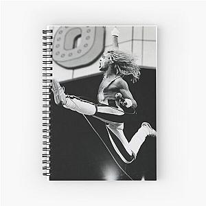 David Flying Kick Spiral Notebook