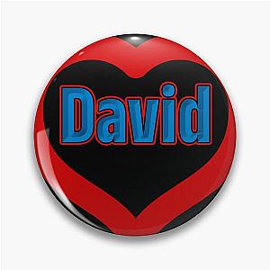 David Name Beloved Pin