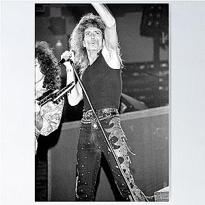 David Coverdale - Whitesnake - BW Photograph Poster