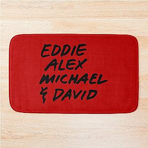 Eddie Alex Michael and David Bath Mat