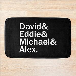 David Eddie Michael Alex Bath Mat