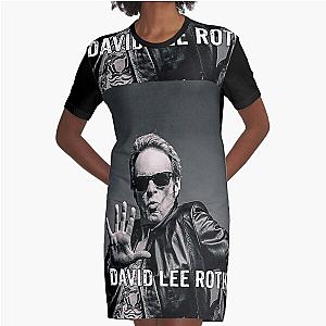 Fourhu New David Lee American Tour 2019 Graphic T-Shirt Dress