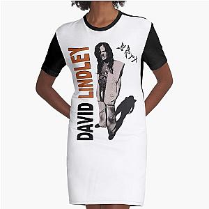 David Lindley El Rayo X Reggae Mercury Blues Rock Graphic T-Shirt Dress