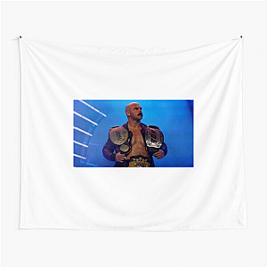 AEW Veteran Dax Harwood Tapestries