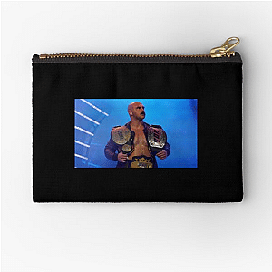 AEW Veteran Dax Harwood Zipper Pouches
