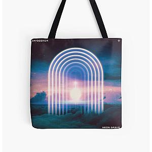 Dayseeker Artwork - Neon Grave All Over Print Tote Bag RB1311