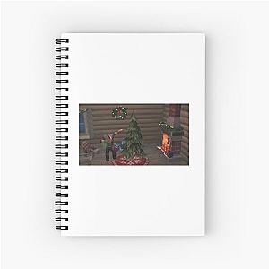 dayz chrismas yolo post Spiral Notebook