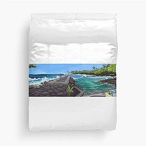 Pohoiki Dayz Duvet Cover