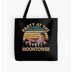 Dazed and confused retro party at the moontower All Over Print Tote Bag