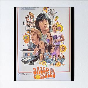 Dazed and Confused Mcconnaughay alright Design Halloween Christmas Poster