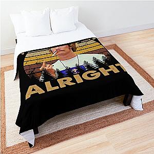 Dazed and confused retro vintage alright Comforter