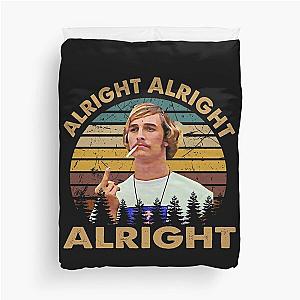 Dazed and confused retro vintage alright Duvet Cover