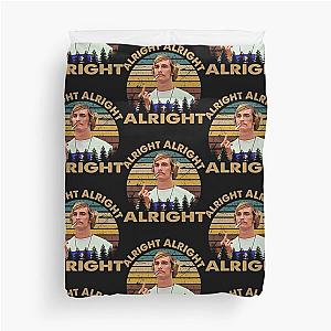 Dazed and confused retro vintage alright   Duvet Cover