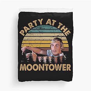 Dazed and confused retro party at the moontower Duvet Cover