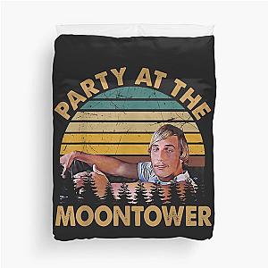 Dazed And Confused Retro Party At The Moontower Duvet Cover