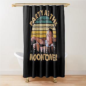 Dazed and confused retro party at the moontower Shower Curtain