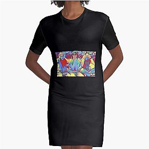 Dazed and Confused Flora alright Design Halloween Christmas Graphic T-Shirt Dress