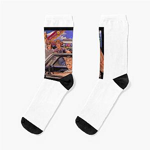 Dazed and Confused movie art alright Design Halloween Christmas Socks