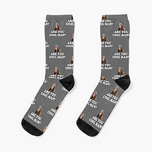 Are You Cool Man Dazed And Confused Quote Socks