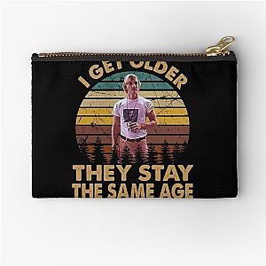 Dazed and confused vintage retro i get older they stay the same age Zipper Pouch