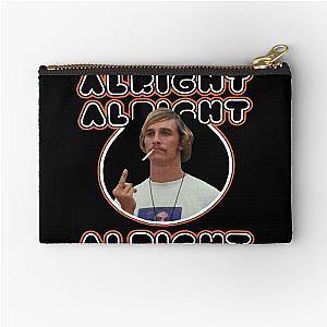 Dazed and confused cool faces smoking art Zipper Pouch