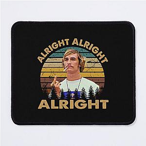 Dazed and confused retro vintage alright   Mouse Pad