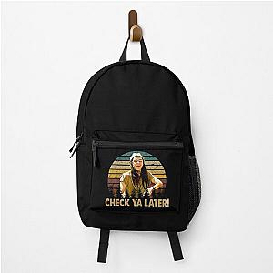 Dazed and confused vintage retro check ya later Backpack