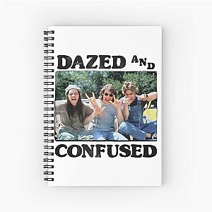 Dazed and confused Spiral Notebook