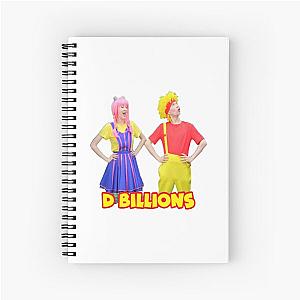 Official D Billions  Spiral Notebook