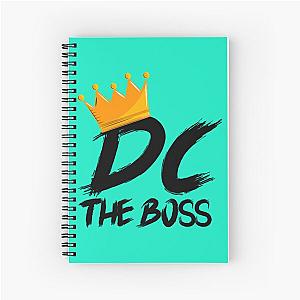 DC the RAP CHIEF  DC the DON [BOSS] Spiral Notebook