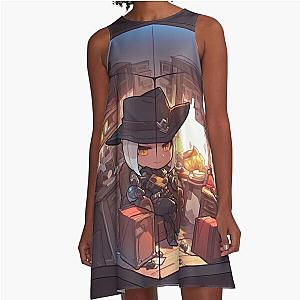 Deadlock Terrarium A-Line Dress