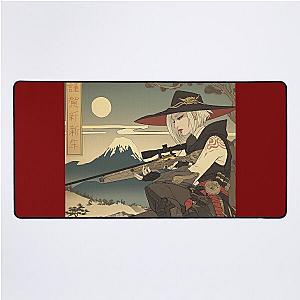 Traditional Deadlock Desk Mat