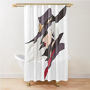 Minimalist Deadlock Shower Curtain