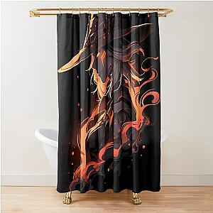 Deadlock Shower Curtain