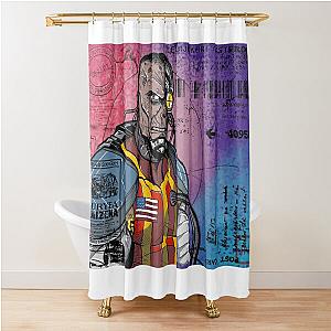 Deadlock Shower Curtain