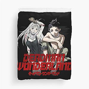 Mens Deadman Wonderland anime Duvet Cover