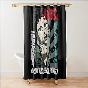 Retro Vintage Deadman Wonderland anime Shower Curtain