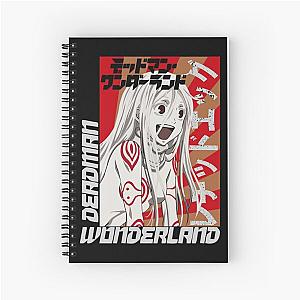 Beautiful Model Shiro Deadman Wonderland Spiral Notebook