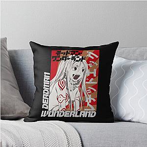 Beautiful Shiro Deadman Wonderland anime Throw Pillow